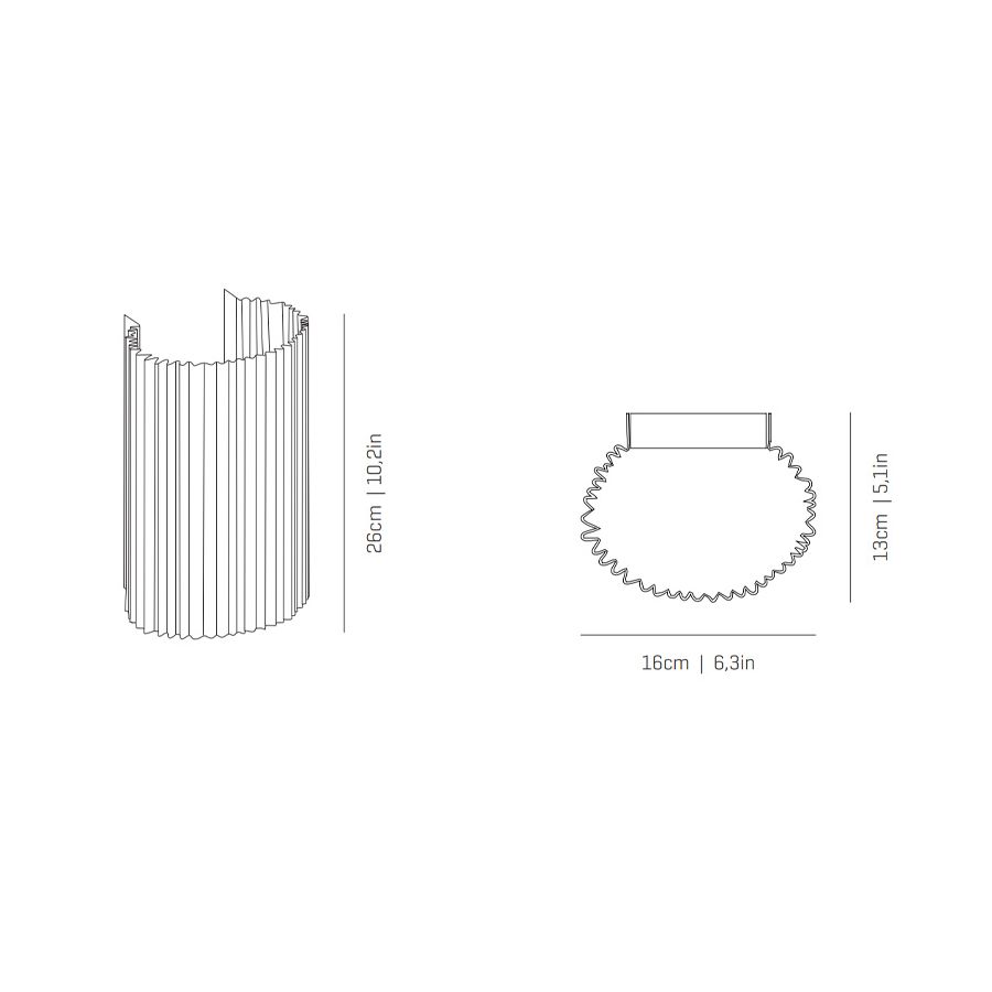 Light source: G9 LED / Max 2 x 4W