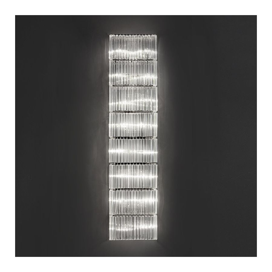 16 lights (cm.: 192 x 45 x 18 / inch.: 75.6" x 17.7" x 7.1") number