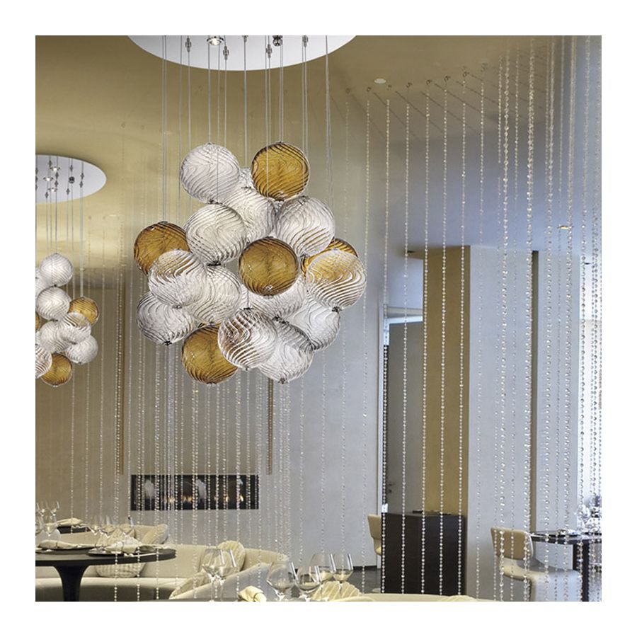 Сrystal / Amber glass