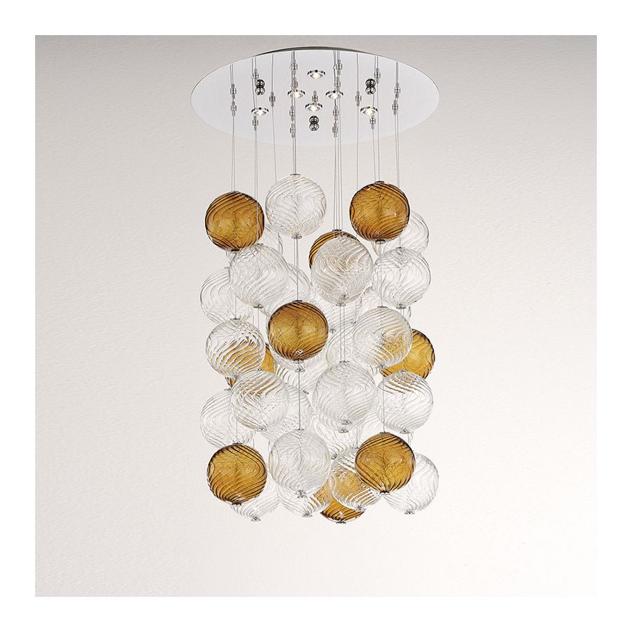 Сrystal / Amber glass