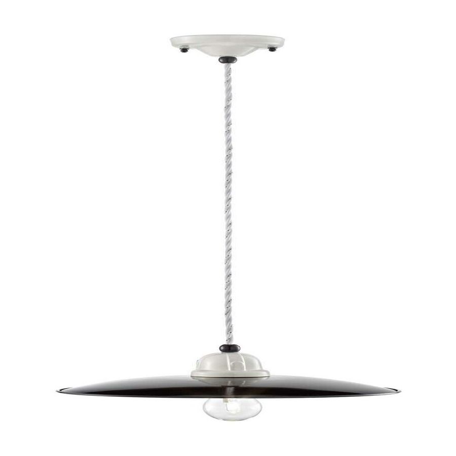 White and Black finish (cm.: W 30 x D 30 / inch.: W 11.8" x D 11.8")