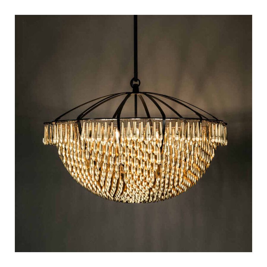 Blackened Brass finish