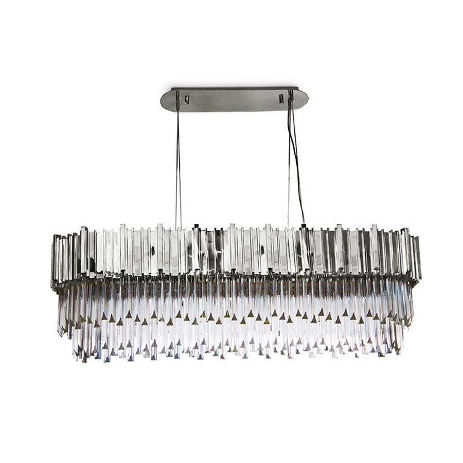 Brushed nickel finish