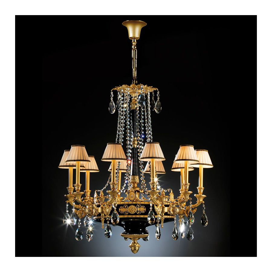 With Beige Curb lamp shades