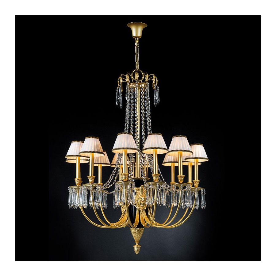 With Beige Curb lamp shades