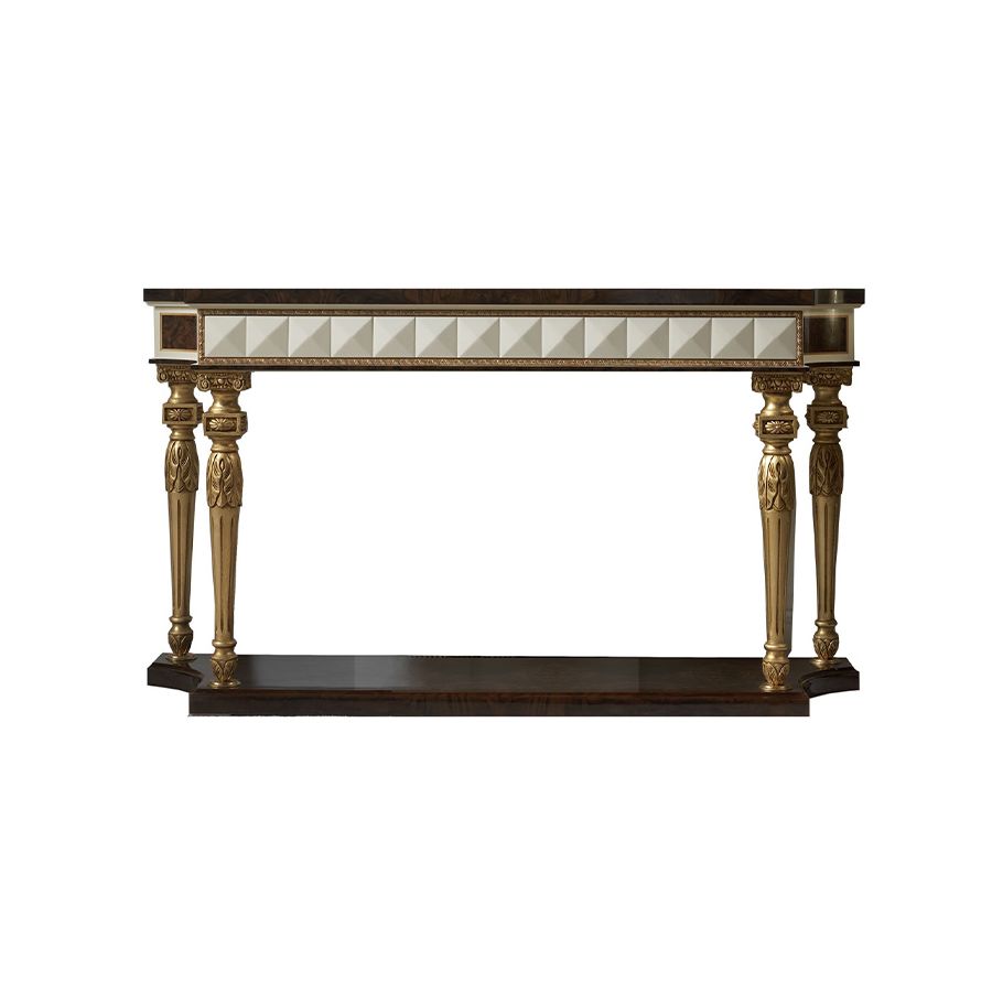 Console table / Belgravia wood / French gold finish