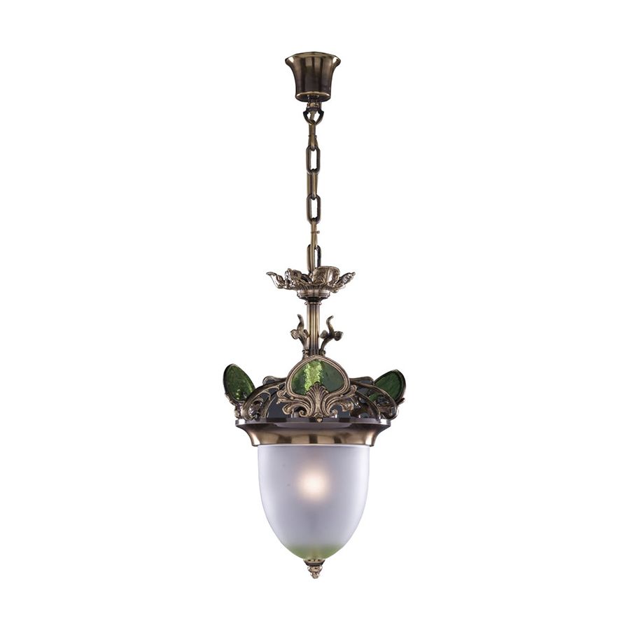 Pendant lamp / Antique Brass finish