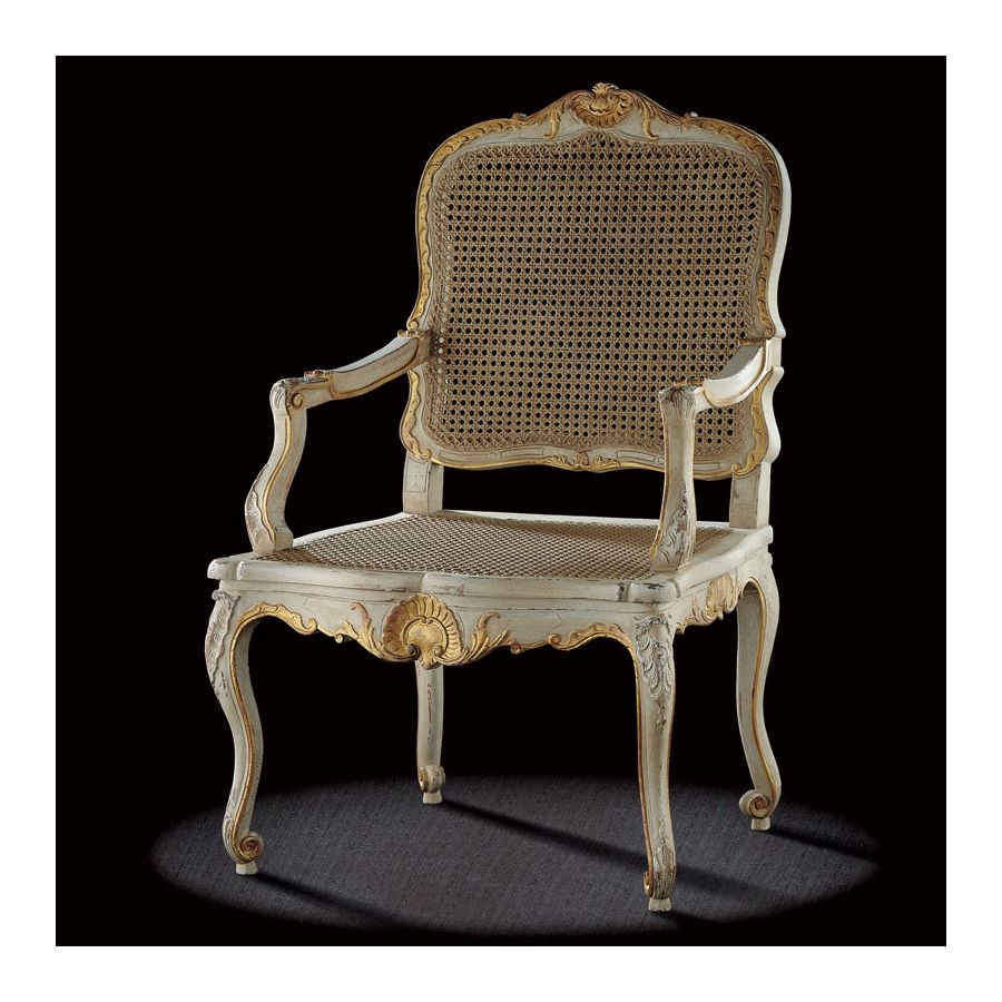 AntIque White - Blue - Gold finish