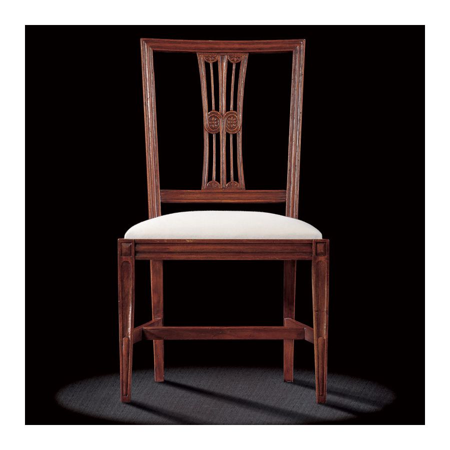 White off calico upholstery