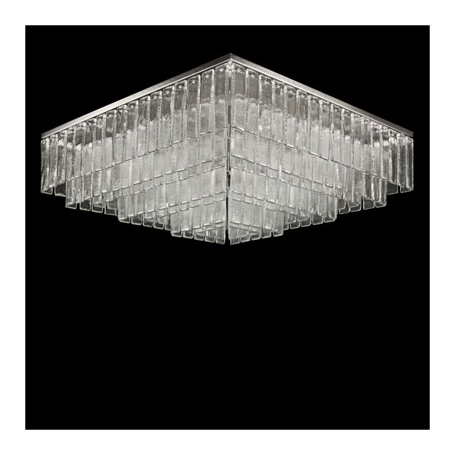 Brushed Nickel finish / Clear glass