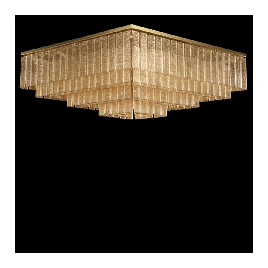 Lacquered Gold finish / Gold glass