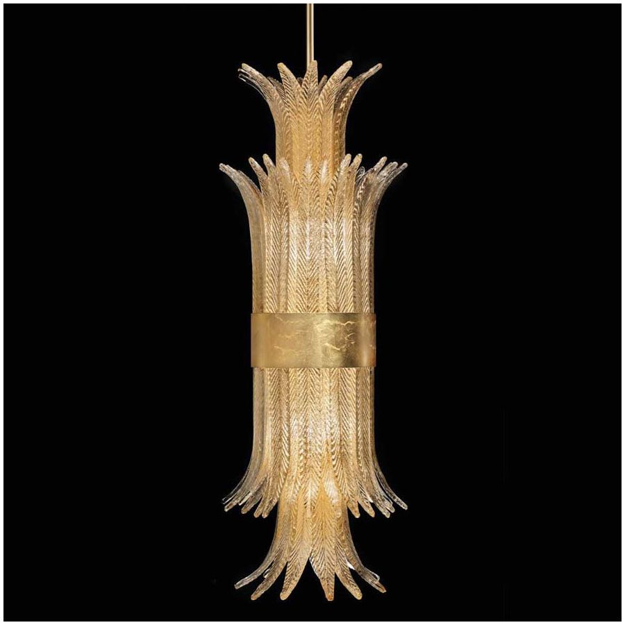 Finish metal: Gold leaf MXD, Glass colour: Clear gold colour COF G