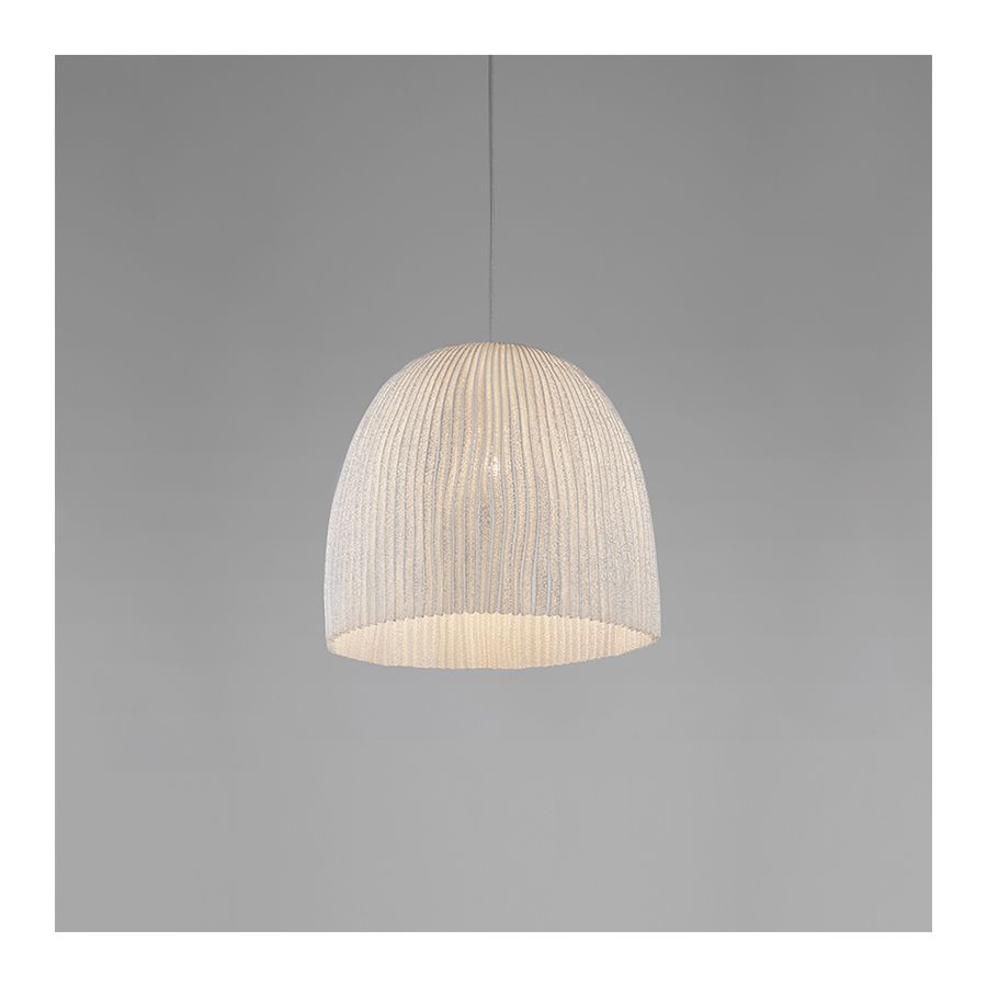 White color finish / Transparent cable / cm.: 150(H1/35 + H2/115) x 35 x 35 / inch.: 59.1"(H1/13.8" + H2/45.3") x 13.8" x 13.8"