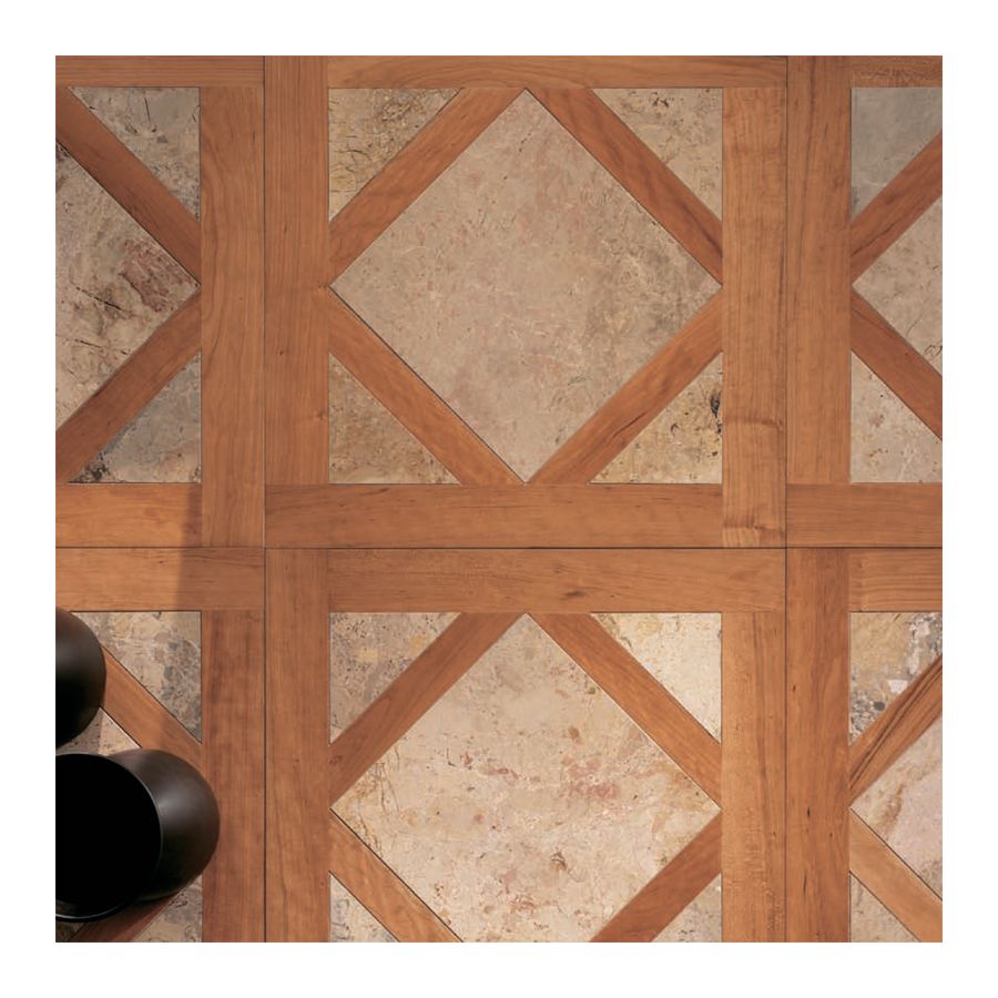 Wood Finish: Cherry; Marble Finish: Yellow