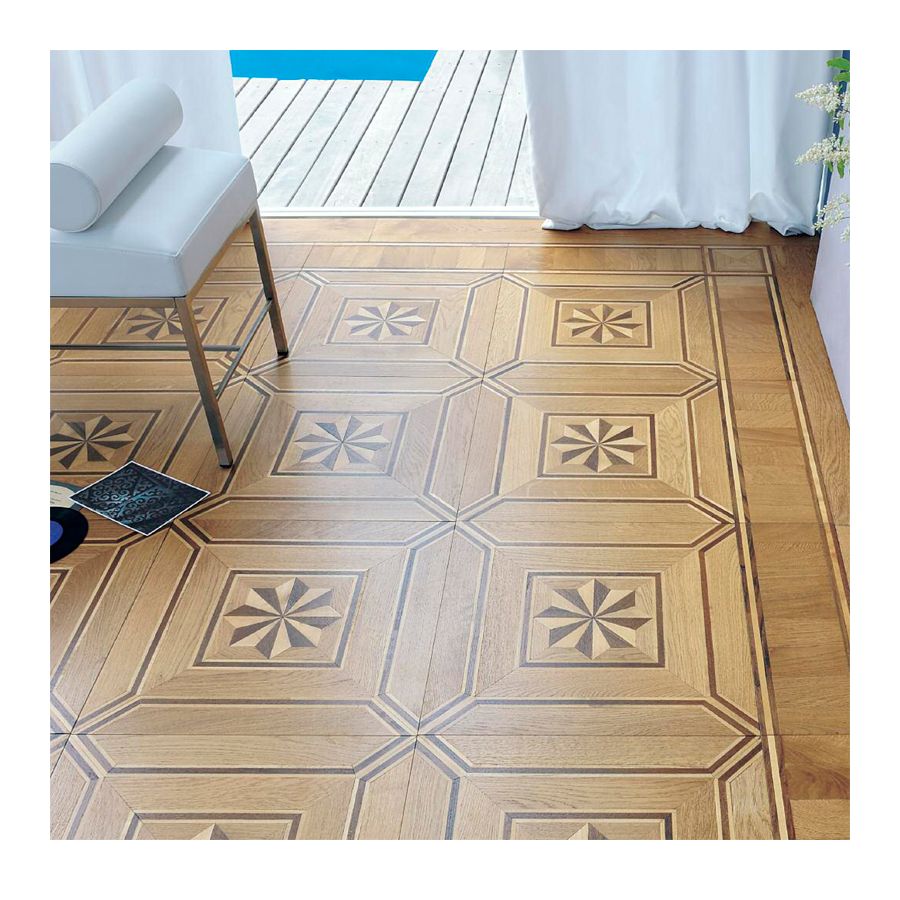 Finish: natural oak, medium afr. zambia, maple