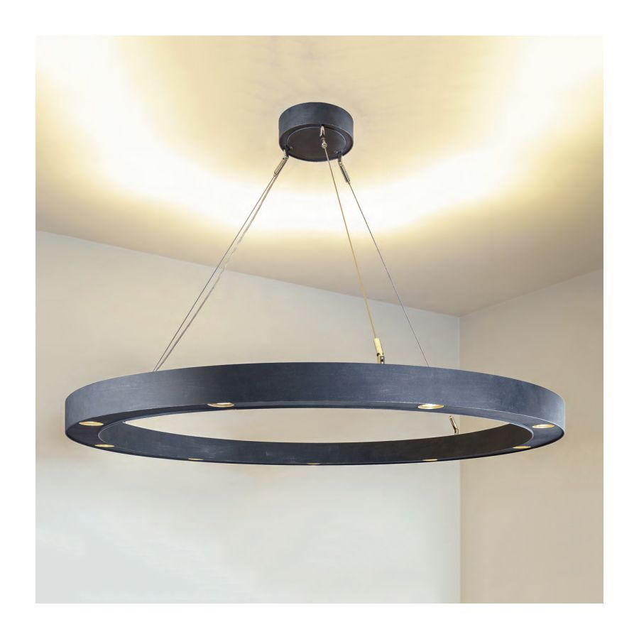 Suspension lamp / Iron nature finish
