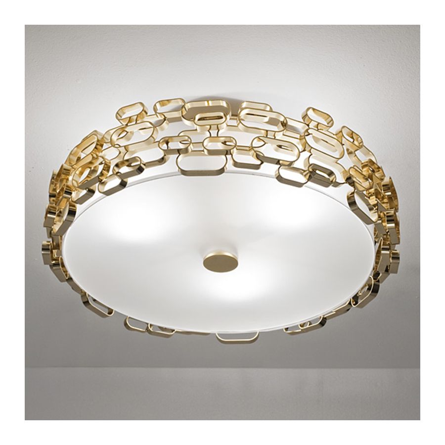 Ceiling lamp / Gold plated finish