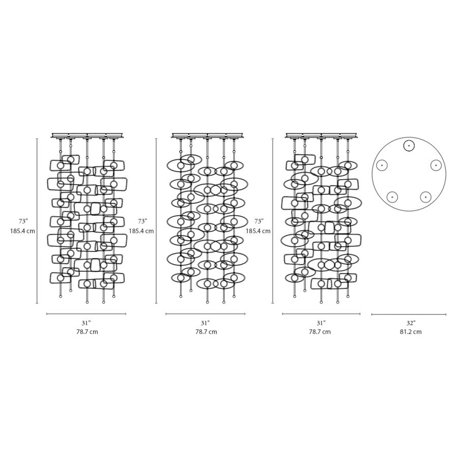 5 Stems/7 Cast Forms