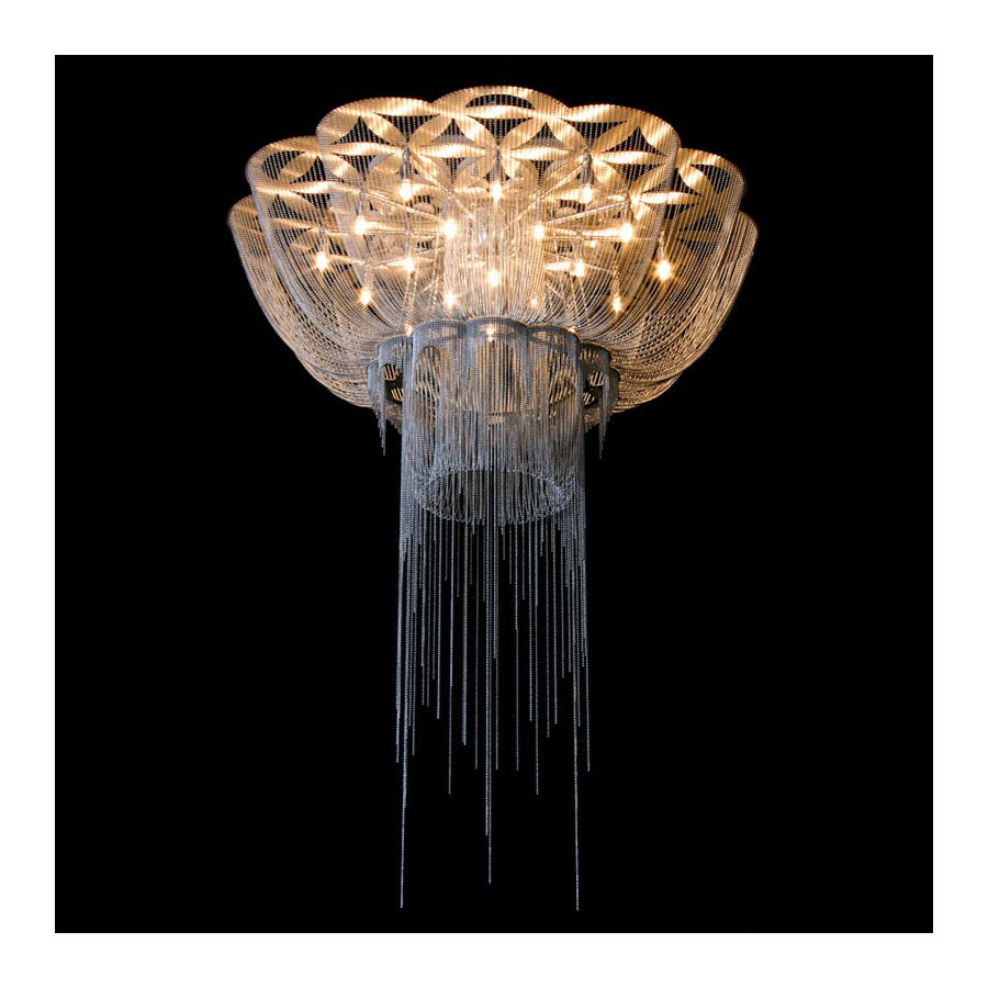 Silver color range, cm.: 152 x 100 x 100 / inch.: 60" x 39" x 39" size