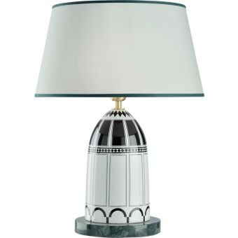 Le Porcellane / Table Lamps / Marble Base Porcelain 03001 Don Giovanni