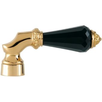 Bronces Mestre / Knobs for Shower Systems / Handle kit for shower system with Swarovski black crystal 058645.FN0.00