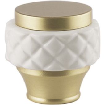 Bronces Mestre / Knobs for Shower Systems / Knob for shower system with white porcelain 065545.000.24