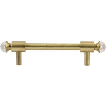 Bronces Mestre / Furniture Handles / Metropolis Precious with quartz stone 64mm between centers 0T5000.QT128.30