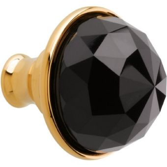 Bronces Mestre / Furniture Handles / Clasica 30mm with Swarovski black crystal 0Z5741.BN0.00