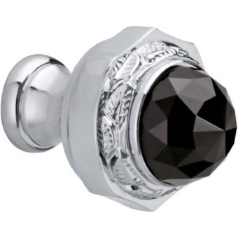 Bronces Mestre / Furniture Handles / Clasica 32mm with Swarovski black crystal 0Z5746.BN0.50