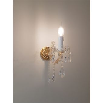 Italian Luxury Lighting / Wall Sconces / Maria Theresa 1 Light 1042 001