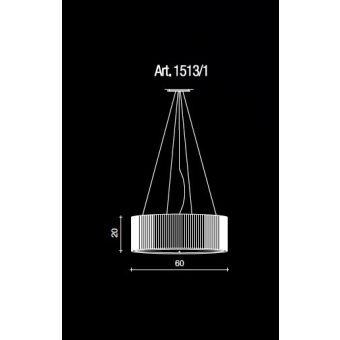 Il Paralume Marina / Chandelier / 1513/1