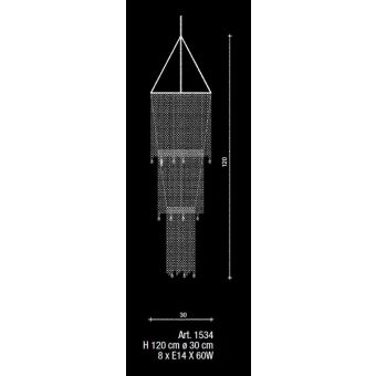 Il Paralume Marina / Chandelier / 1534