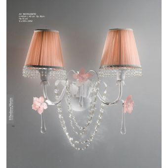 Il Paralume Marina / Wall Lamps / 1627/A2/BI/RS