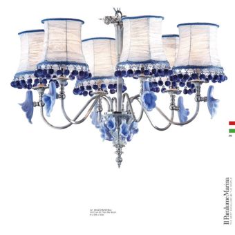 Il Paralume Marina / Pendants & Suspension Lights / 1843/CH6/KR/BLU