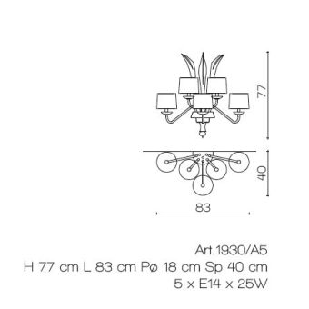Il Paralume Marina / Wall Lamp / 1930/A5