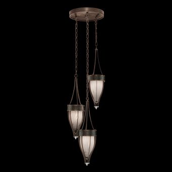 Fine Art Handcrafted Lighting / Pendants & Suspension Lights / MIRAGE 17.5" W Round