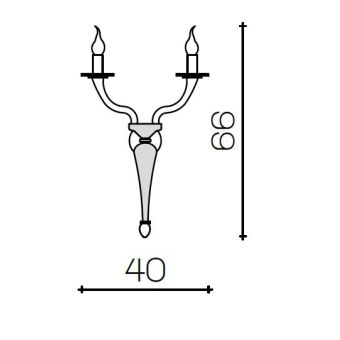 Il Paralume Marina / Wall Sconces / IL-2009A2