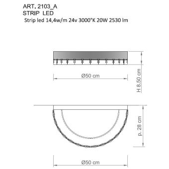 Il Paralume Marina / LED Wall Lights / IL-2103/A