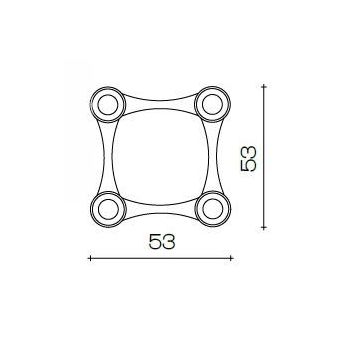 Il Paralume Marina / Ceiling Lamp / 2195/BI