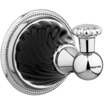 Bronces Mestre / Robe Hooks / Artica with Black porcelain twisted 233575.NSL0.50