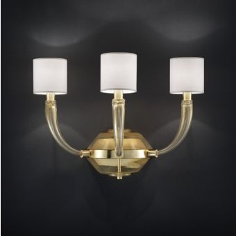 Glass & Glass Murano / Wall Sconces / Contemporary Venetian chandeliers CVC25050AP