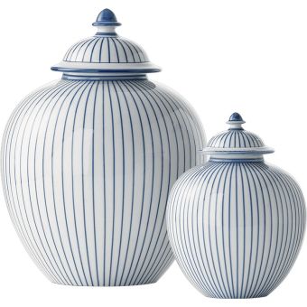 Le Porcellane / Vases with Lids / Potiche Righe 3511 3510 3509