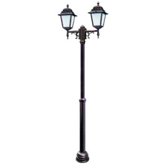 Moretti Luce / Post & Bollard Lights / Aluminum Traditional Nizza 35R6