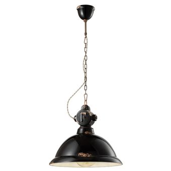 Vintage Industrial style Pendant Lamp C1710 by Ferroluce