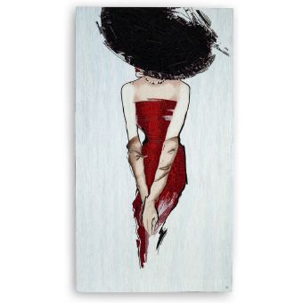Christopher Guy / Figurative Art & Decor / La Dame au Chapeau- Scarlet 46-0493