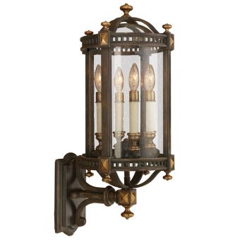 Fine Art Handcrafted Lighting / Outdoor Wall Mount / Beekman Place 28" 564681