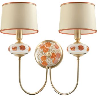 Le Porcellane / Wall Sconces / Rose Rosse 5774 2