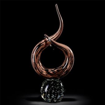 Italian Luxury Lighting / Abstract Sculptures / Knot in Murano Glass 6009 1 AVV
