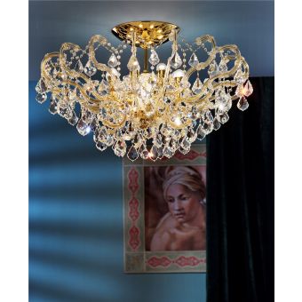 Italian Luxury Lighting / Chandeliers / Maria Theresa Ceiling 8 Lights 7003 008