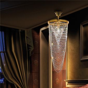 Patrizia Volpato / Chandeliers / Quarzo 24 Karat Gold 7032-30 h87